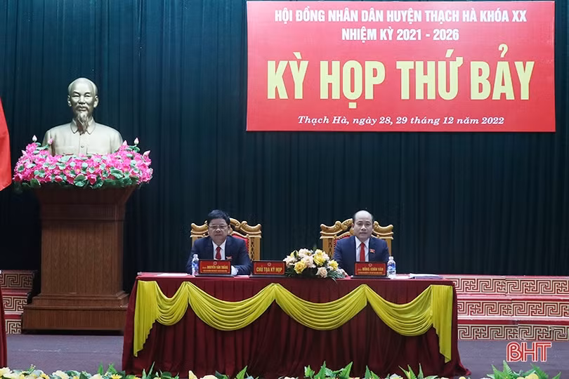 HĐND huyện Thạch Hà xem xét, ban hành 6 nghị quyết quan trọng