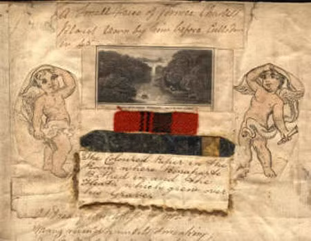 Mẫu giấy dán tường có sử dụng loại sơn chết người trong phòng của hoàng đế Napoleon.