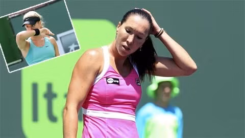 Jelena Jankovic tạo nên cú sốc ngay ở trận đầu tiên