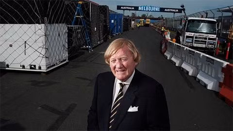 Ông chủ của đường đua Australia Grand Prix, Ron Walker