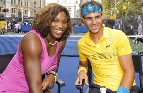 Nadal và Serena Williams đều có vé đi tiếp
