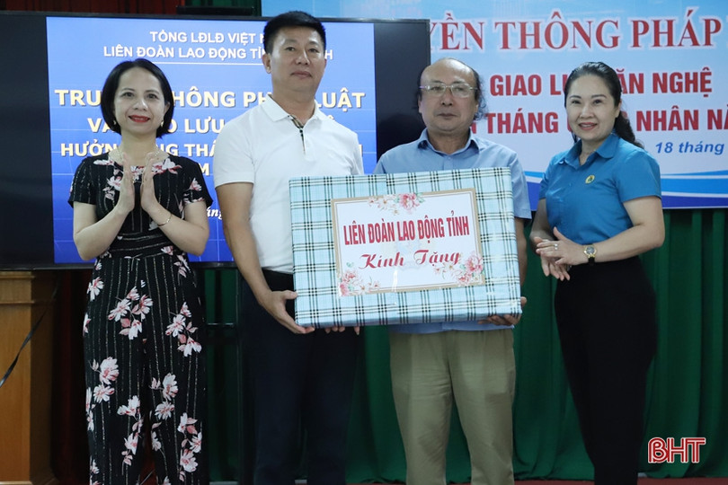 Trang bị kiến thức pháp luật lao động cho hơn 200 công nhân Hà Tĩnh