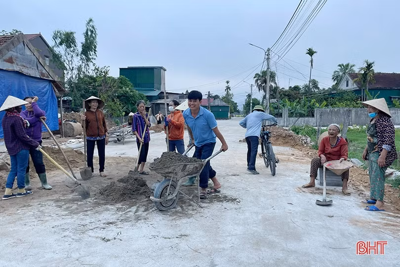 Xóm đạo ven đô quyết về đích nông thôn mới kiểu mẫu
