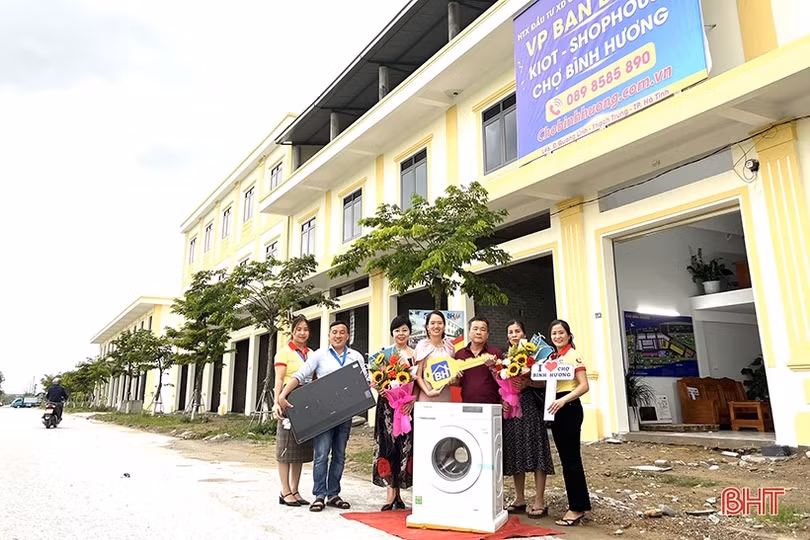 Sắp mở bán khu shophouse mới ở chợ Bình Hương