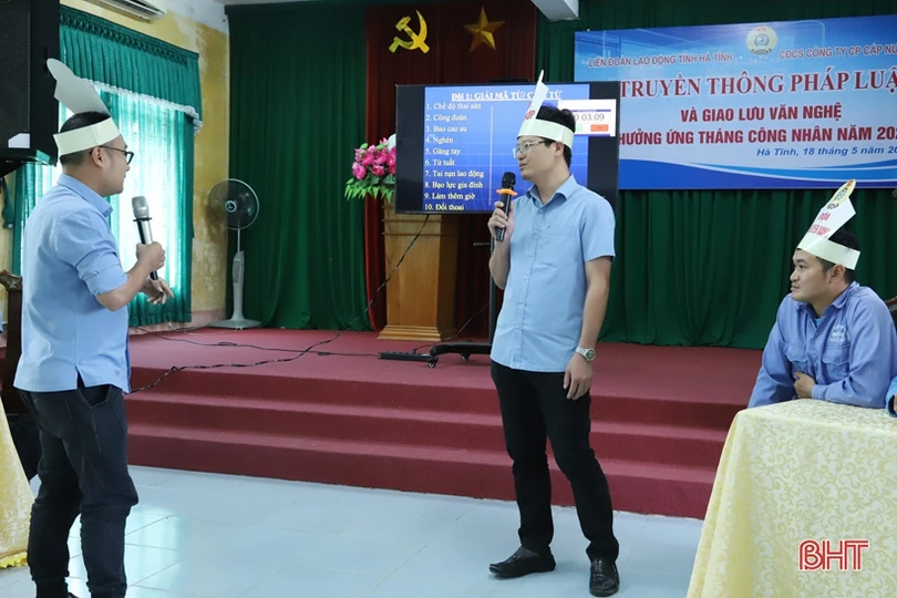 Trang bị kiến thức pháp luật lao động cho hơn 200 công nhân Hà Tĩnh