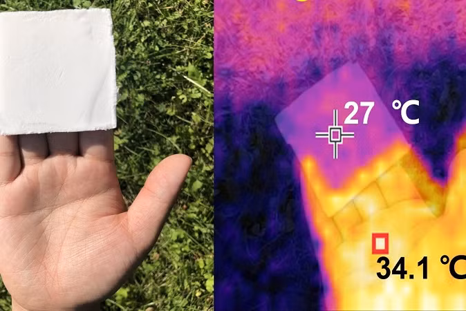 Bọt siêu nhẹ giúp nhiệt độ trong nhà mát hơn 10 độ