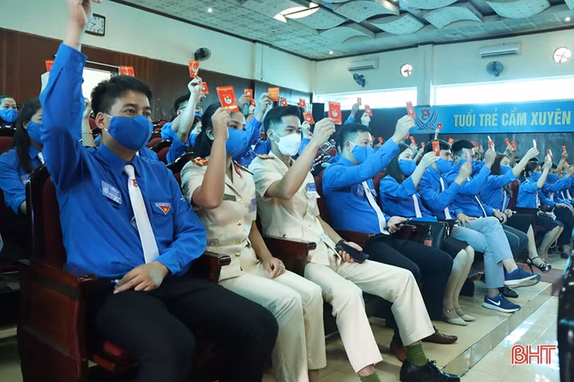 Tuổi trẻ Cẩm Xuyên “Đoàn kết - bản lĩnh - xung kích - sáng tạo - phát triển”