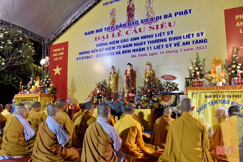 Hà Tĩnh tổ chức đại lễ cầu siêu cho các anh hùng liệt sỹ tại Nghĩa trang Liệt sỹ quốc gia Nầm