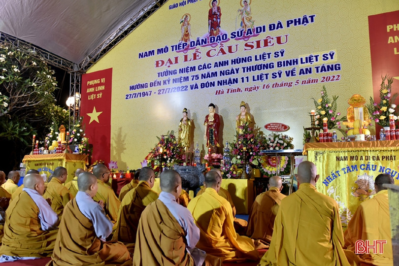 Hà Tĩnh tổ chức đại lễ cầu siêu cho các anh hùng liệt sỹ tại Nghĩa trang Liệt sỹ quốc gia Nầm