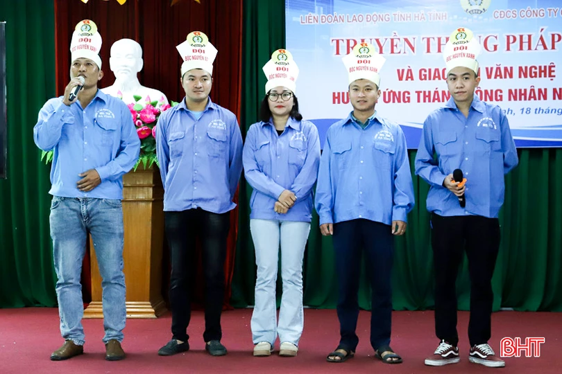 Trang bị kiến thức pháp luật lao động cho hơn 200 công nhân Hà Tĩnh