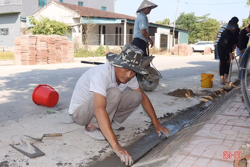 Xóm đạo ven đô quyết về đích nông thôn mới kiểu mẫu