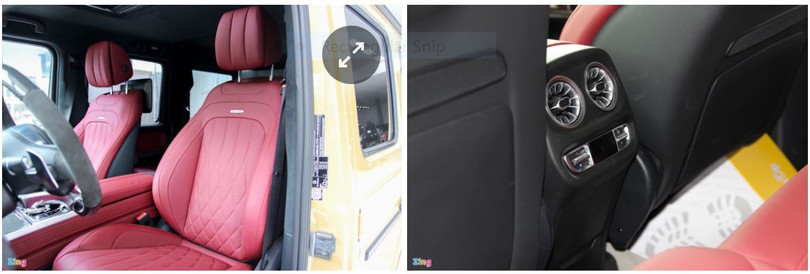 Cận cảnh Mercedes-AMG G63 màu vàng cát hiếm gặp