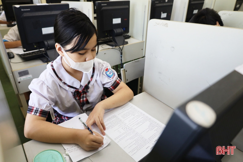 54 thí sinh tranh tài Hội thi Tin học trẻ thành phố Hà Tĩnh năm 2022