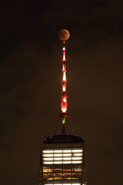 Nguyệt thực toàn phần đầu tiên của năm 2022 trên bầu trời thế giới