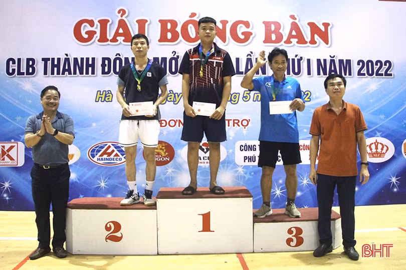 Giải Bóng bàn CLB Thành Đông mở rộng lần thứ I năm 2022 thành công tốt đẹp