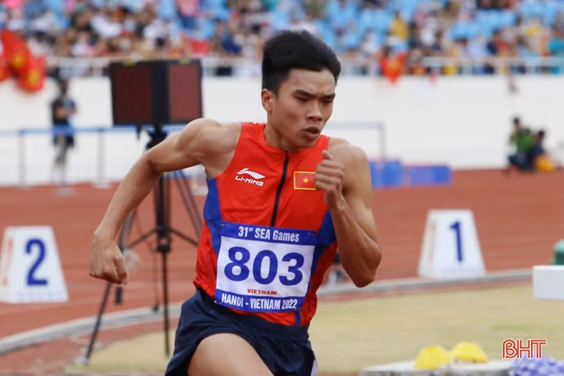 Nhân tố trẻ điền kinh Hà Tĩnh: “Dấu ấn tại SEA Games mang ý nghĩa rất lớn”