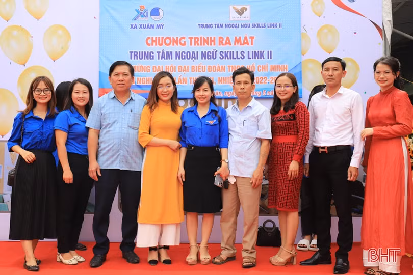 Khai trương trung tâm ngoại ngữ do thanh niên làm chủ ở Nghi Xuân