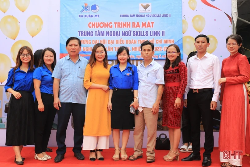 Khai trương trung tâm ngoại ngữ do thanh niên làm chủ ở Nghi Xuân