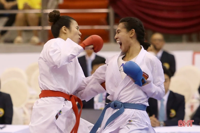 VĐV Hà Tĩnh vỡ òa cảm xúc trong giây phút giành HCV SEA Games 31