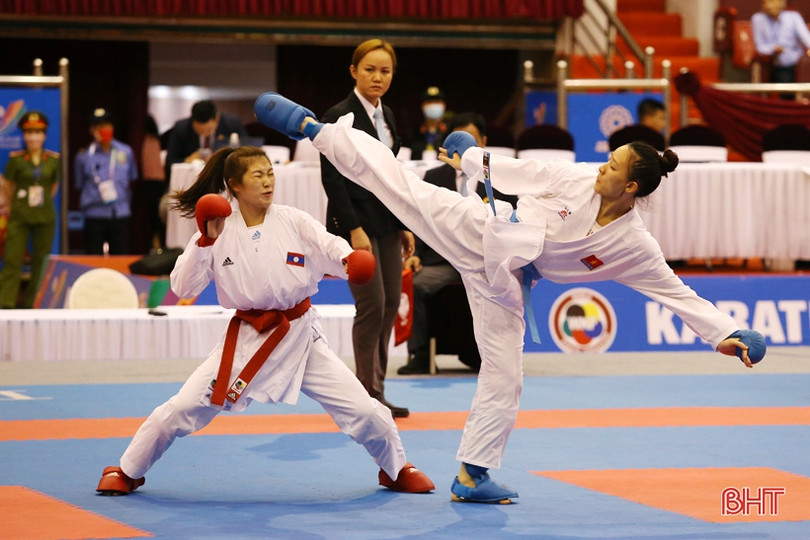 VĐV Hà Tĩnh vỡ òa cảm xúc trong giây phút giành HCV SEA Games 31