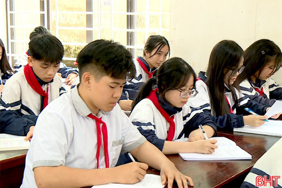 Hà Tĩnh dự kiến tăng tỷ lệ tuyển sinh vào lớp 10 công lập 