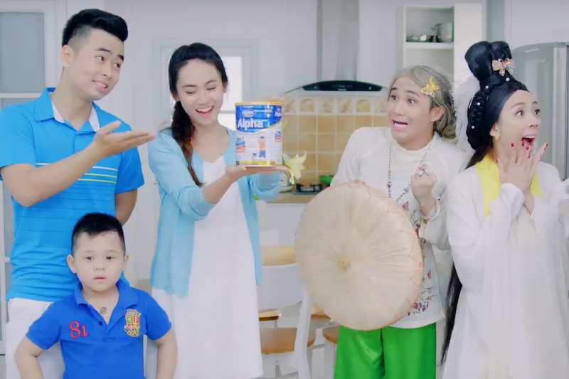 vinamilk dan dau bang xep hang quang cao youtube khu vuc chau a thai binh duong