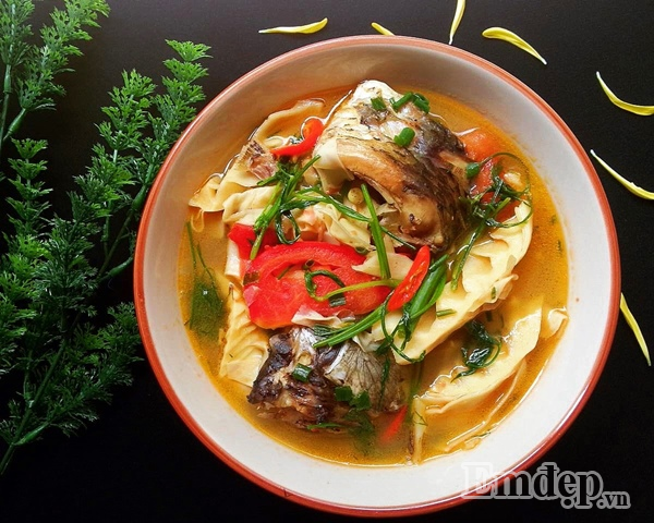 mon canh ca chep nau mang chua cho ngay mat troi