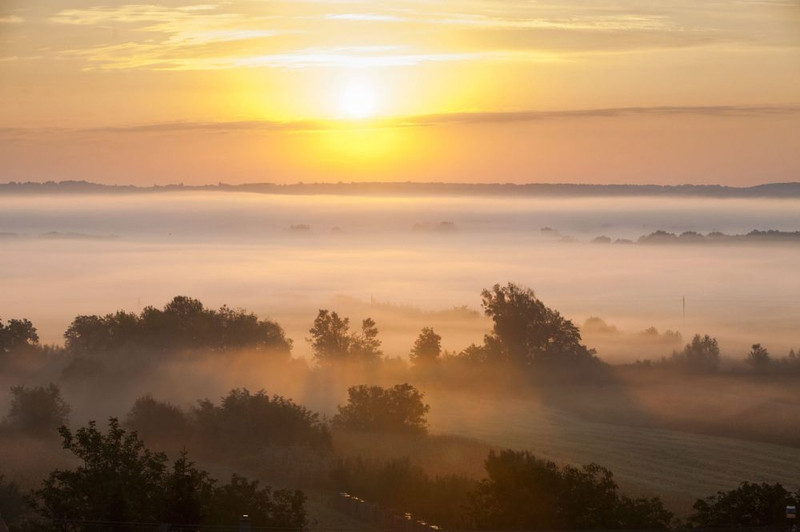 sac mau mua thu khap noi tren the gioi