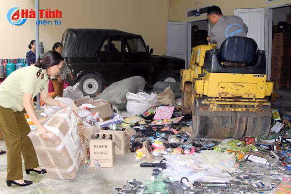 tieu huy 49 loai hang hoa vi pham ve quan ly thi truong