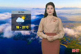 Dự báo thời tiết Hà Tĩnh ngày 6/12: Có mưa rải rác, thấp nhất 19 độ C