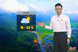 Dự báo thời tiết Hà Tĩnh ngày 25/12: Toàn tỉnh có mưa, trời chuyển rét