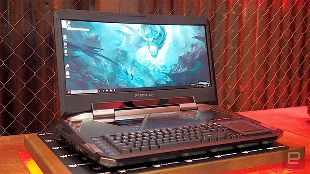 sieu quai vat acer predator 21x viet lai lich su cua laptop