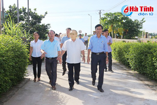 doan cong tac quang ninh an tuong voi ket qua xay dung ntm o ha tinh