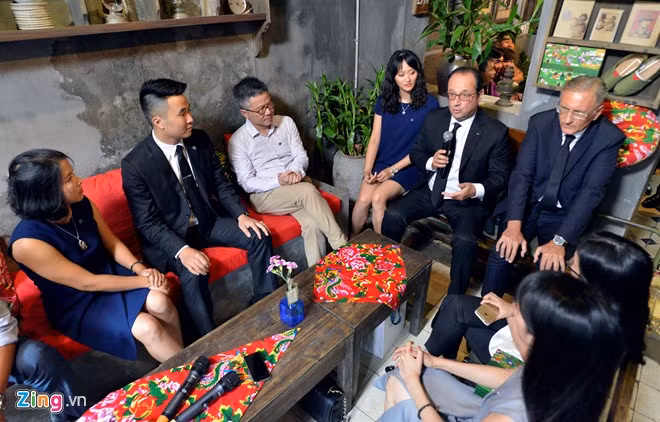 tong thong phap dao pho co ha noi