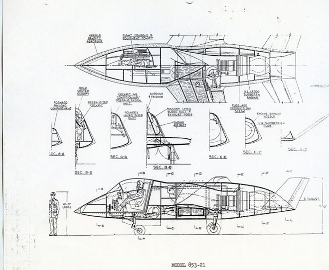 Giải mật về máy bay tàng hình của Boeing từ thập niên 60 ảnh 5 giai mat ve may bay tang hinh cua boeing tu thap nien 60