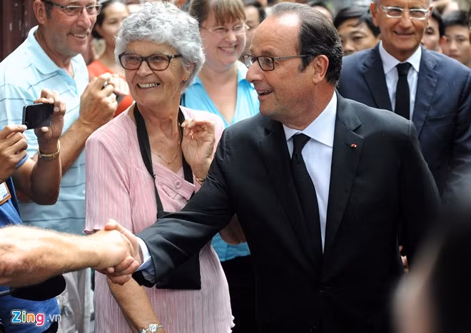 tong thong phap dao pho co ha noi