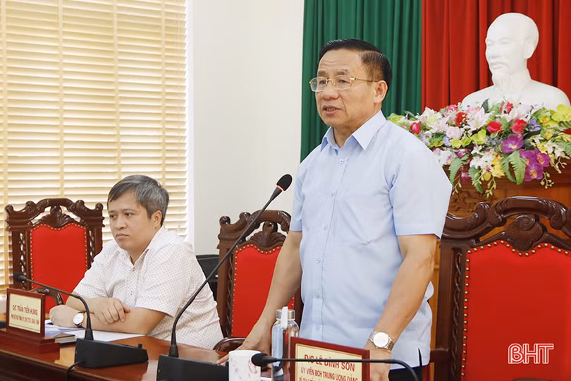 Bí thư Tỉnh ủy Lê Đình Sơn: Nhiều vụ việc tồn đọng kéo dài đã được giải quyết dứt điểm