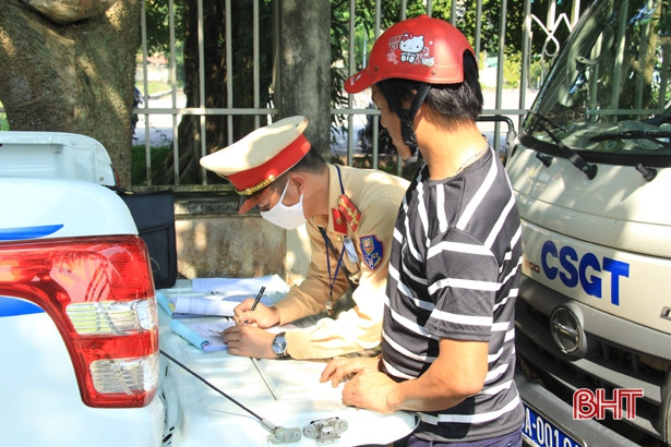 2 ngày ra quân, Công an Nghi Xuân xử lý 45 trường hợp vi phạm