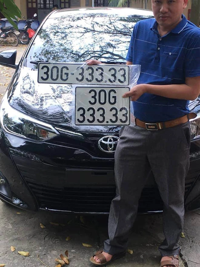 Toyota Vios biển số khủng ngũ quý 3 xuất hiện tại Hà Nội
