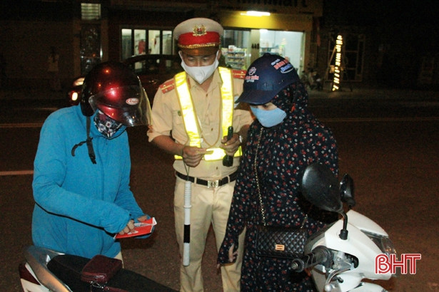 2 ngày ra quân, Công an Nghi Xuân xử lý 45 trường hợp vi phạm