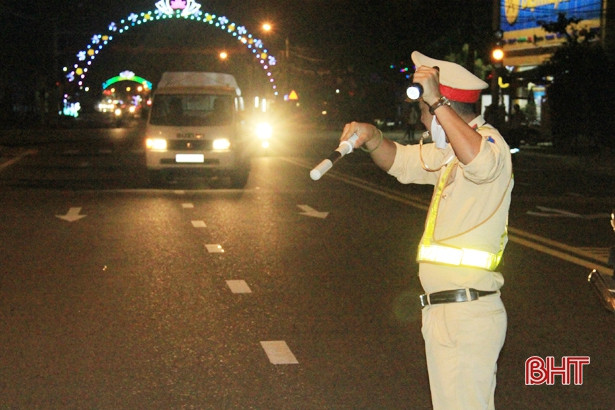 2 ngày ra quân, Công an Nghi Xuân xử lý 45 trường hợp vi phạm