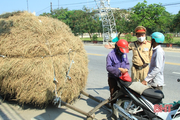 2 ngày ra quân, Công an Nghi Xuân xử lý 45 trường hợp vi phạm