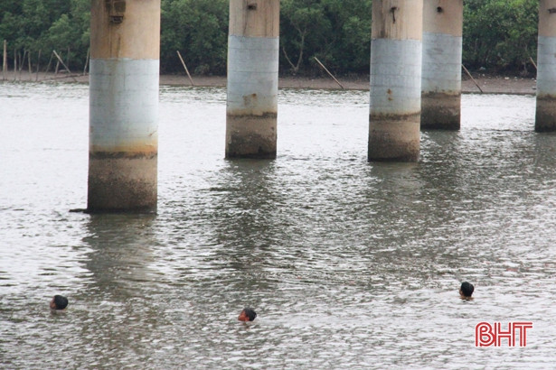 Thi nhau đứng trên cầu lao xuống sông, bất chấp nguy hiểm