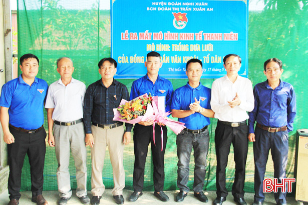 Mô hình kinh tế thanh niên thu nhập 300 triệu đồng/năm ở Nghi Xuân