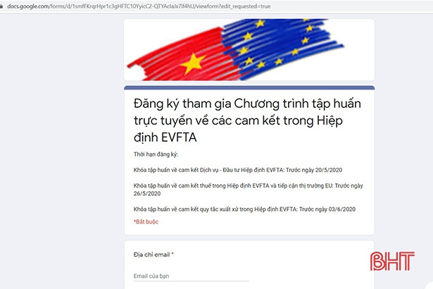 Bộ Công thương hướng dẫn trực tuyến cho doanh nghiệp, cá nhân về Hiệp định EVFTA