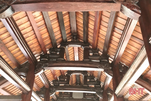 Đình làng 300 năm tuổi ở Đức Thọ thay “áo mới”