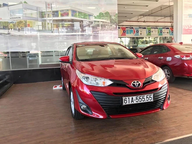 Toyota Vios biển số khủng ngũ quý 3 xuất hiện tại Hà Nội