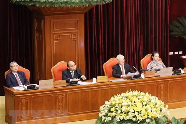 Bế mạc Hội nghị lần thứ 12 Ban Chấp hành Trung ương Đảng khóa XII