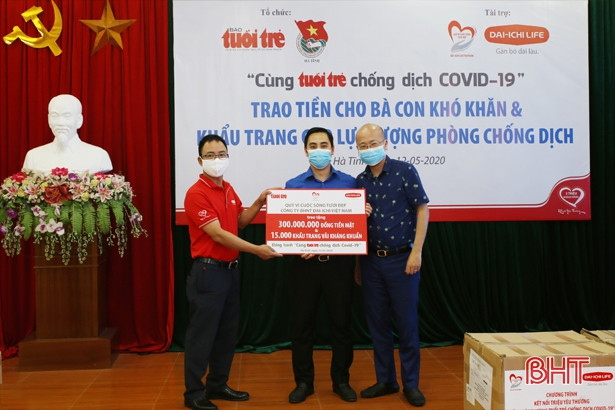 Hỗ trợ 300 triệu đồng cho người dân có hoàn cảnh khó khăn ở Hà Tĩnh