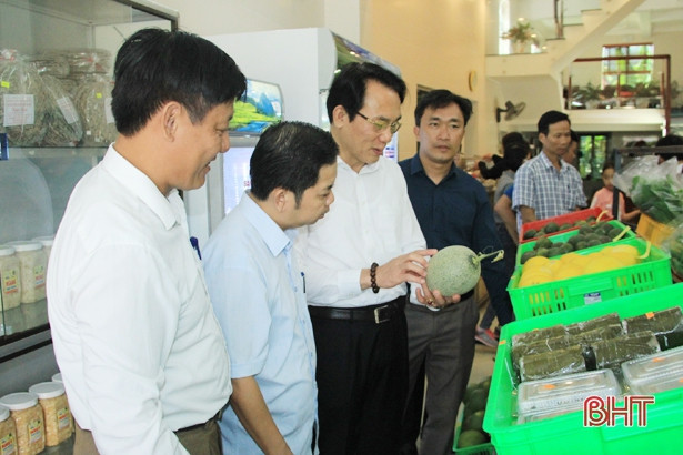 Nghi Xuân giới thiệu “sản vật quê hương đến người tiêu dùng